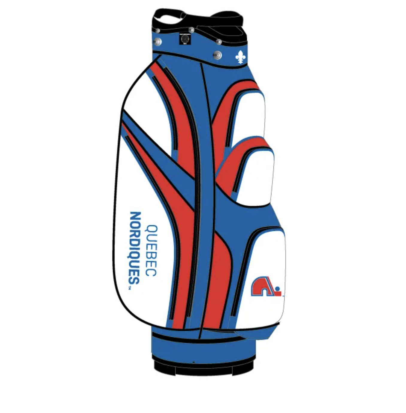 NHL Golf Cart Bag Quebec Nordiques