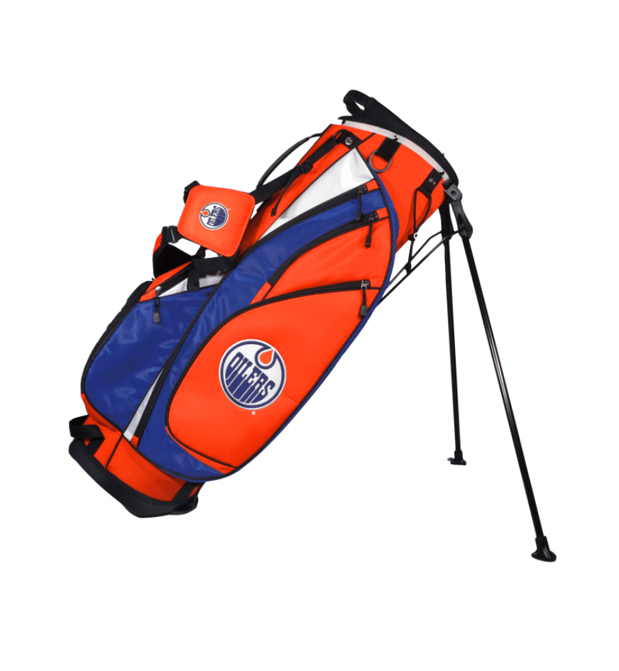 NHL Golf Stand Bag Edmonton Oilers Fort In View Golf Course